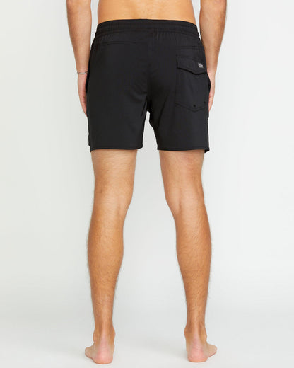 Men's Lido Solid 16 Black - Volcom