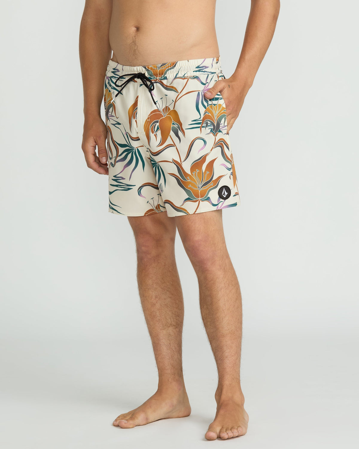 Men's Lido Print 16 Dirty White - Volcom