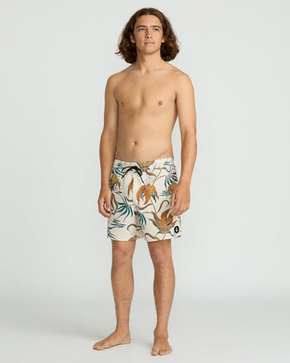 Men's Lido Print 16 Dirty White - Volcom
