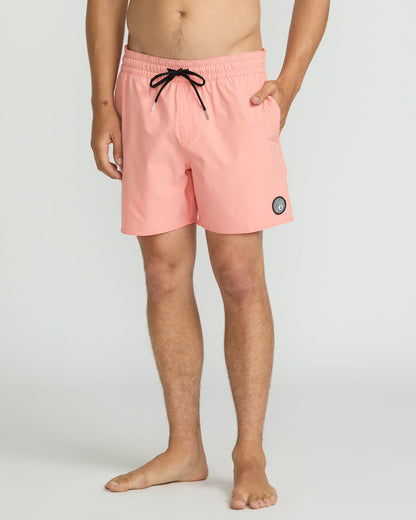 Men's Lido Solid 16 Peach Fuzz - Volcom
