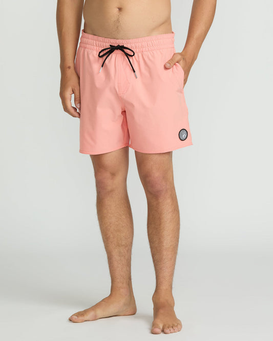 Men's Lido Solid 16 Peach Fuzz - Volcom
