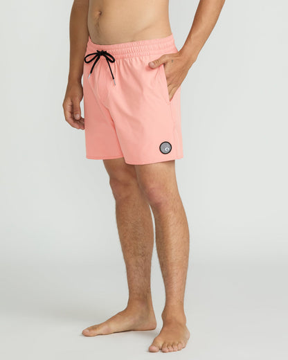 Men's Lido Solid 16 Peach Fuzz - Volcom