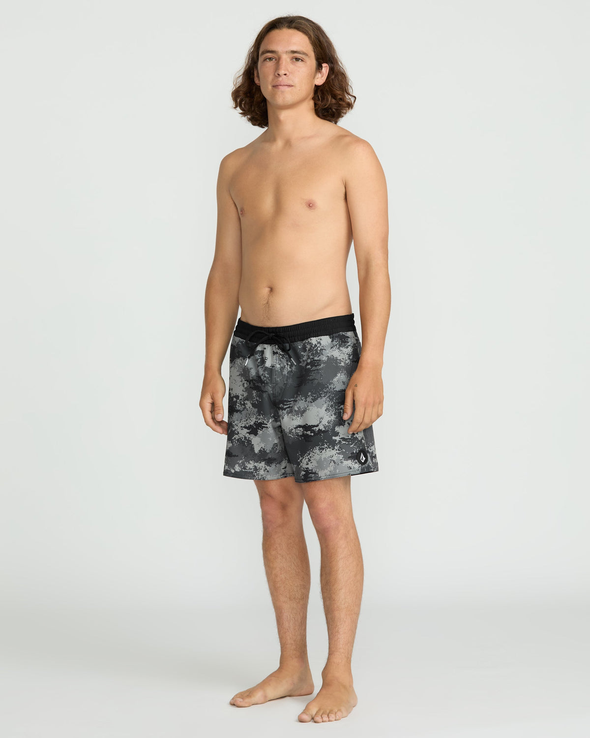 Men's Lido Print 16 Black - Volcom