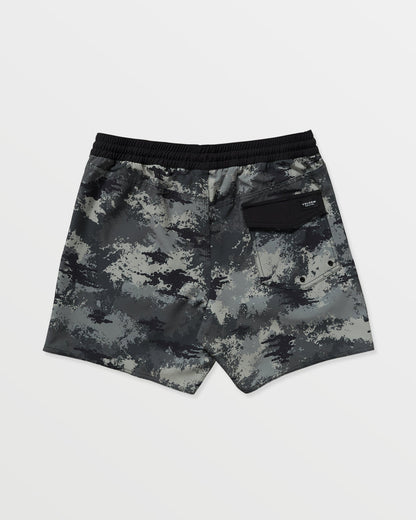 Men's Lido Print 16 Black - Volcom