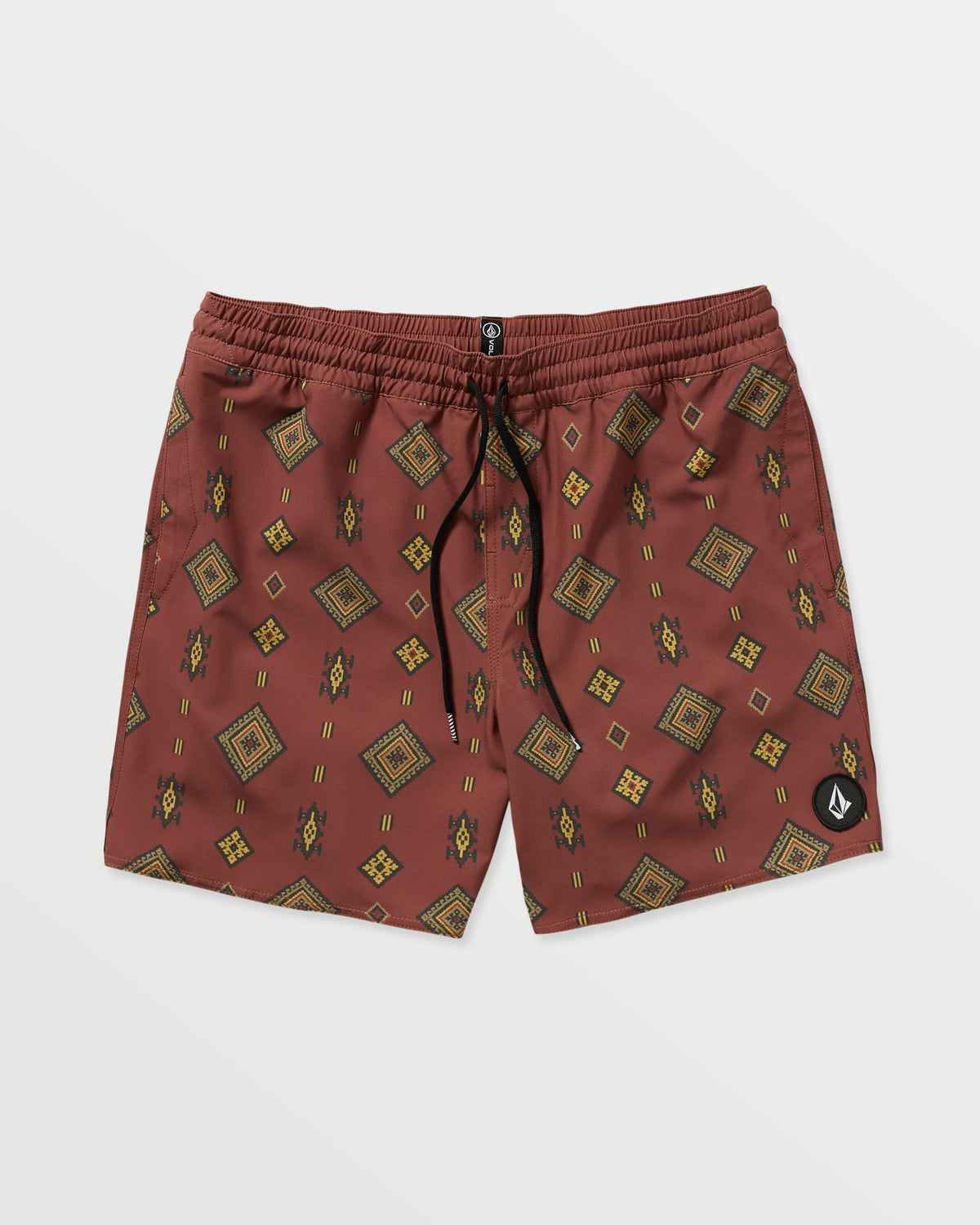 Men's Lido Print 16 Mahogany - Volcom