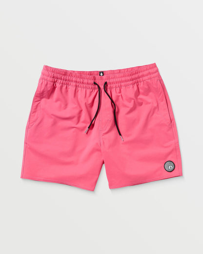 Men's Lido Solid 16 Neon Pink - Volcom