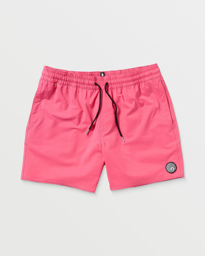 Men's Lido Solid 16 Neon Pink - Volcom