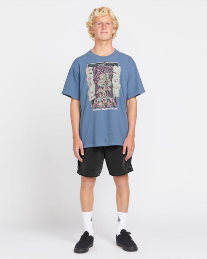 Men's Center Elastic Waist Trunks Black - Volcom