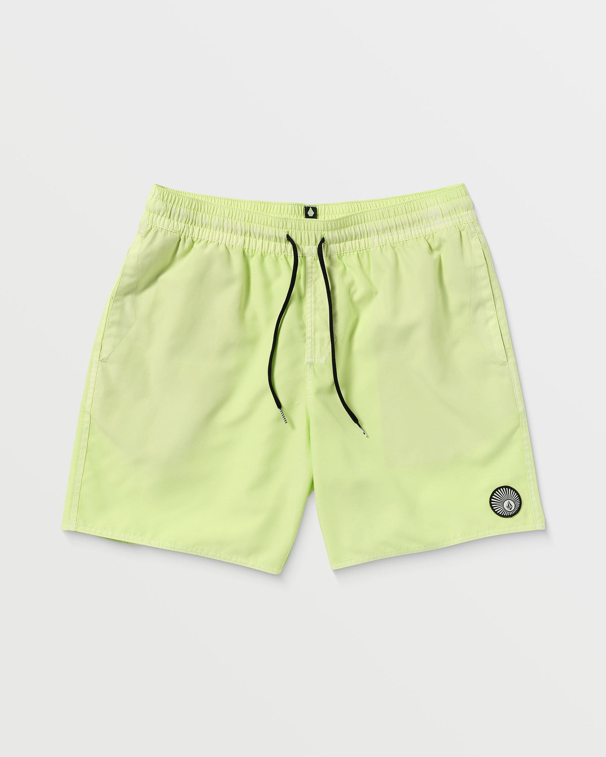 Men's Center Elastic Waist Trunks Mist Green - Volcom