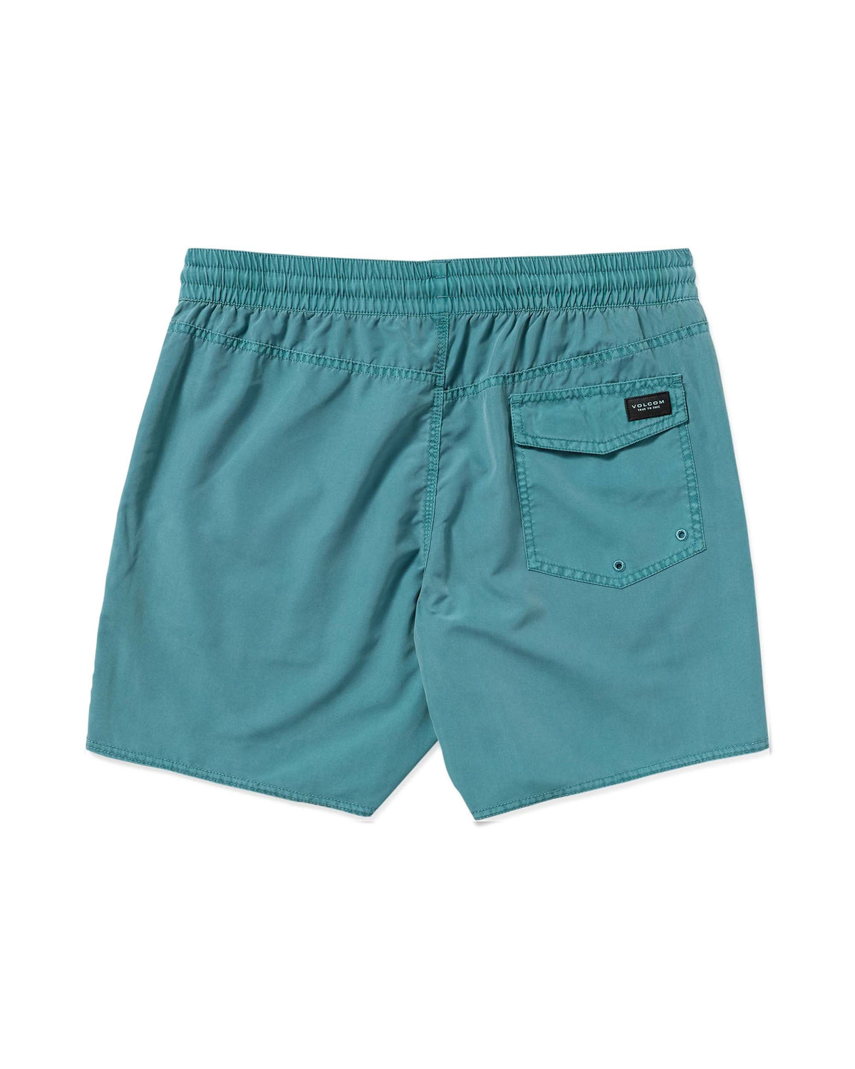 Men's Center Elastic Waist Trunks Used Blue - Volcom