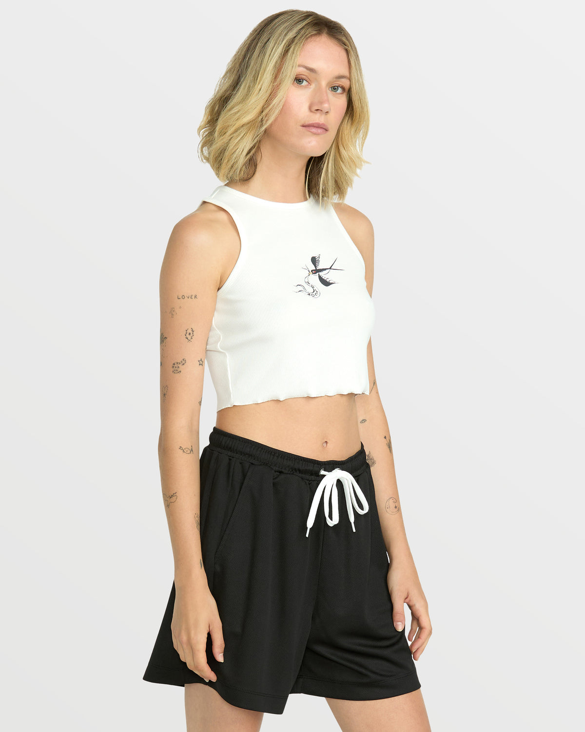 Women's Featured Artist Seth Conboy Tank Star White - Volcom