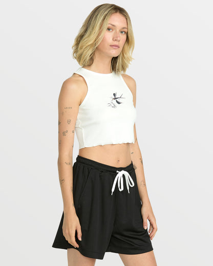 Women's Featured Artist Seth Conboy Tank Star White - Volcom