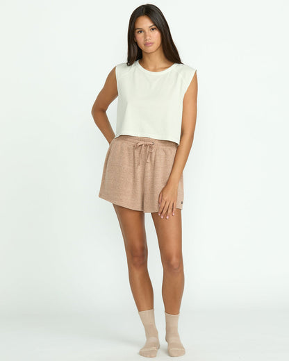Women's Lil Muscle Tank Stone - Volcom