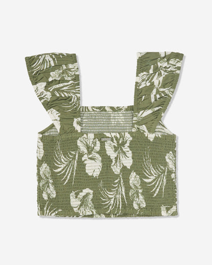 Women's Vroom Service Top Moss Stone - Volcom