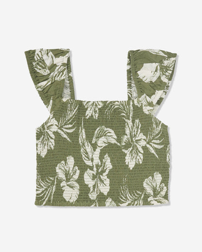 Women's Vroom Service Top Moss Stone - Volcom
