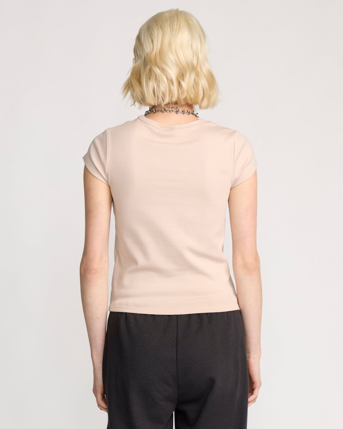 Women's Lived In Baby Tee Khakiest - Volcom