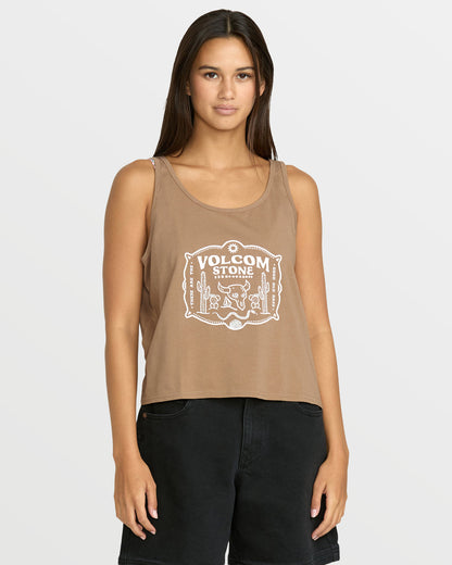 Women's To The Bank Tank Hazelnut - Volcom