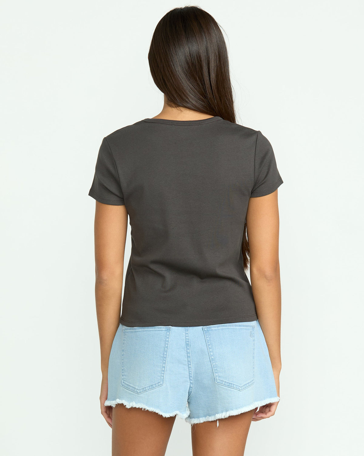 Women's Have A Clue Tee Vintage Black - Volcom