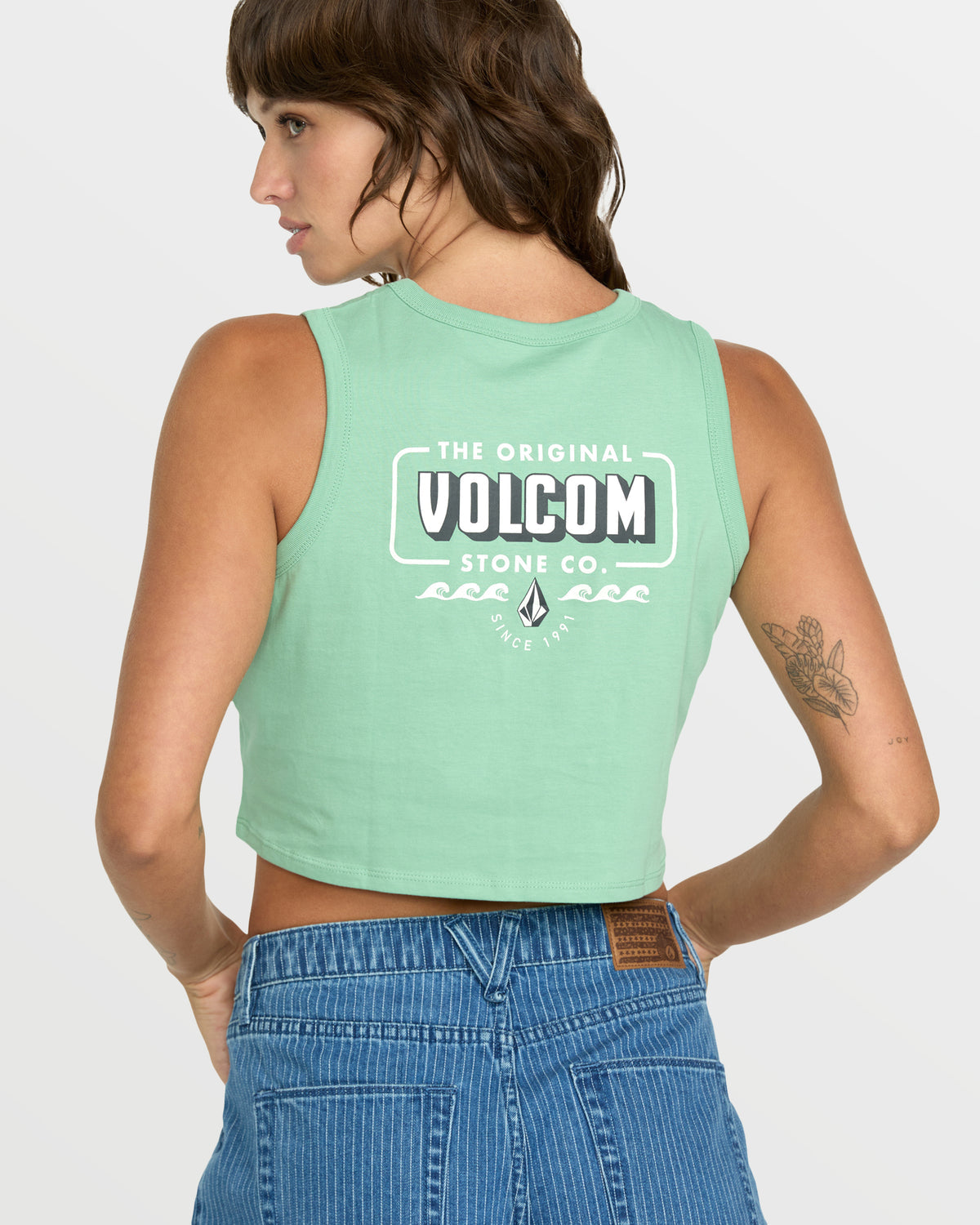 Women's Have Some Fun Tank Seagreen - Volcom