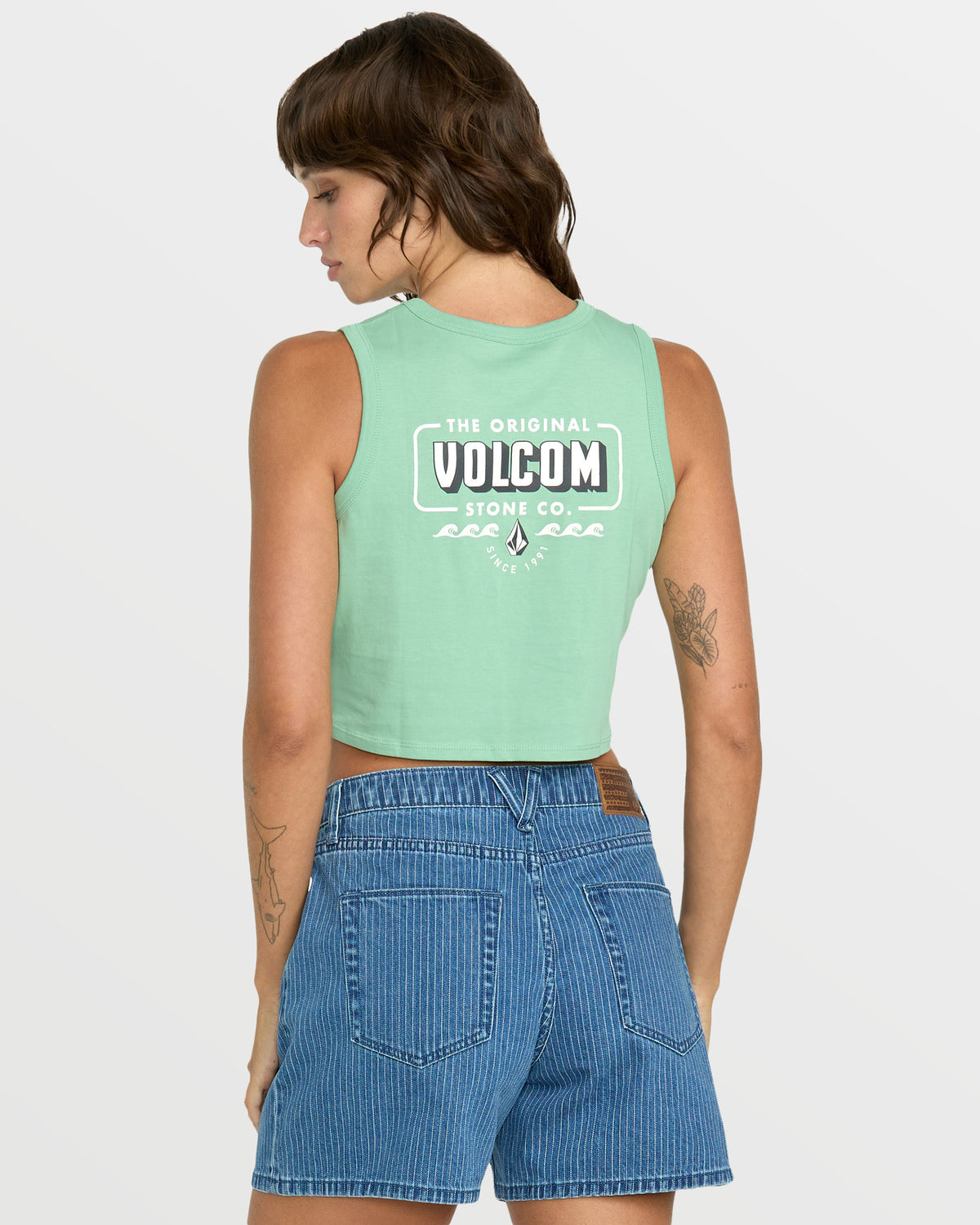 Women's Have Some Fun Tank Seagreen - Volcom