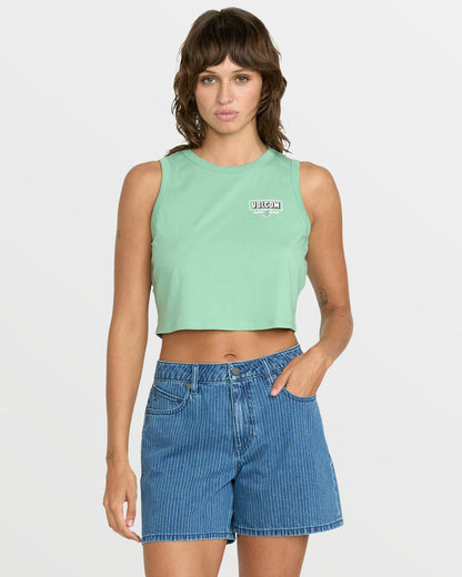 Women's Have Some Fun Tank Seagreen - Volcom