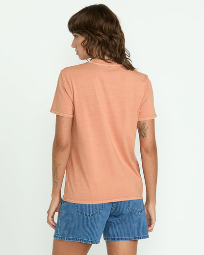Women's Lock It Up Tee Sandstone - Volcom
