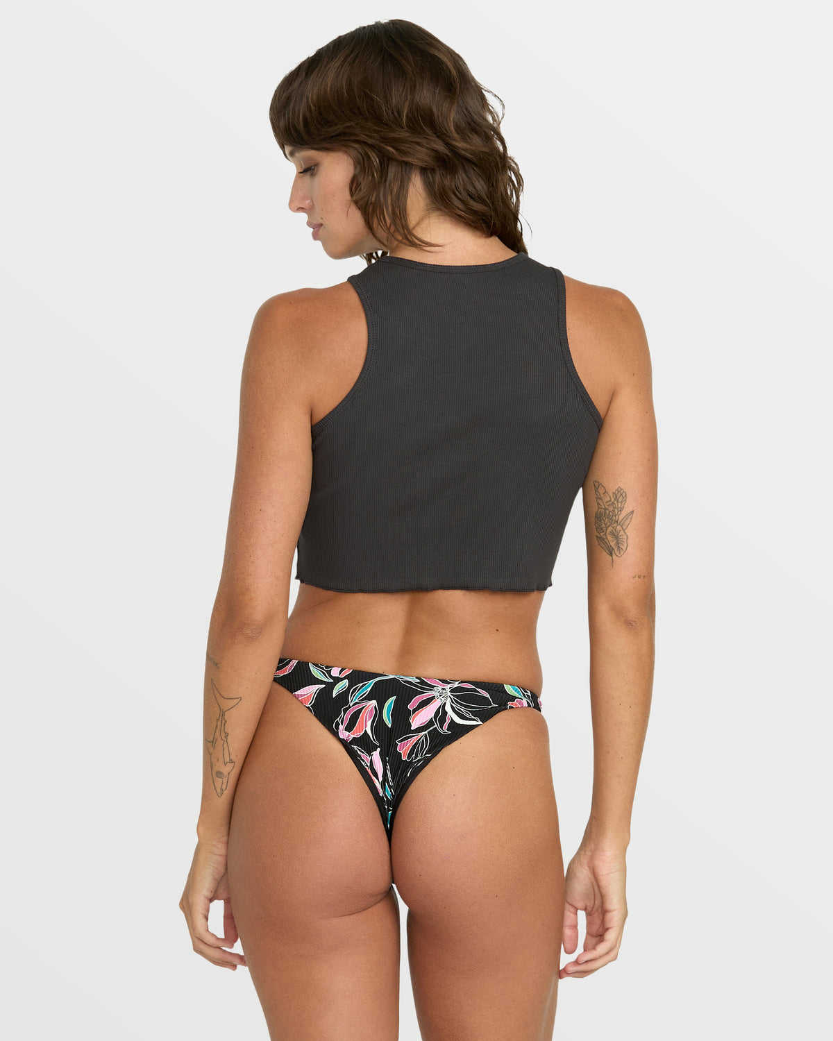Women's Stone Mid Tank Vintage Black - Volcom