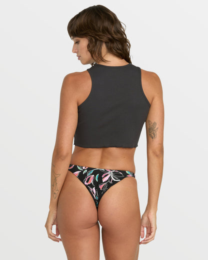 Women's Stone Mid Tank Vintage Black - Volcom