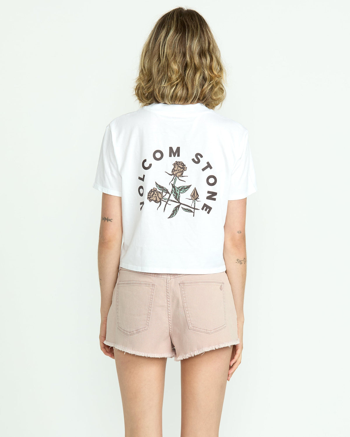 Women's 1991 Stoned Denim Shorts Stone - Volcom
