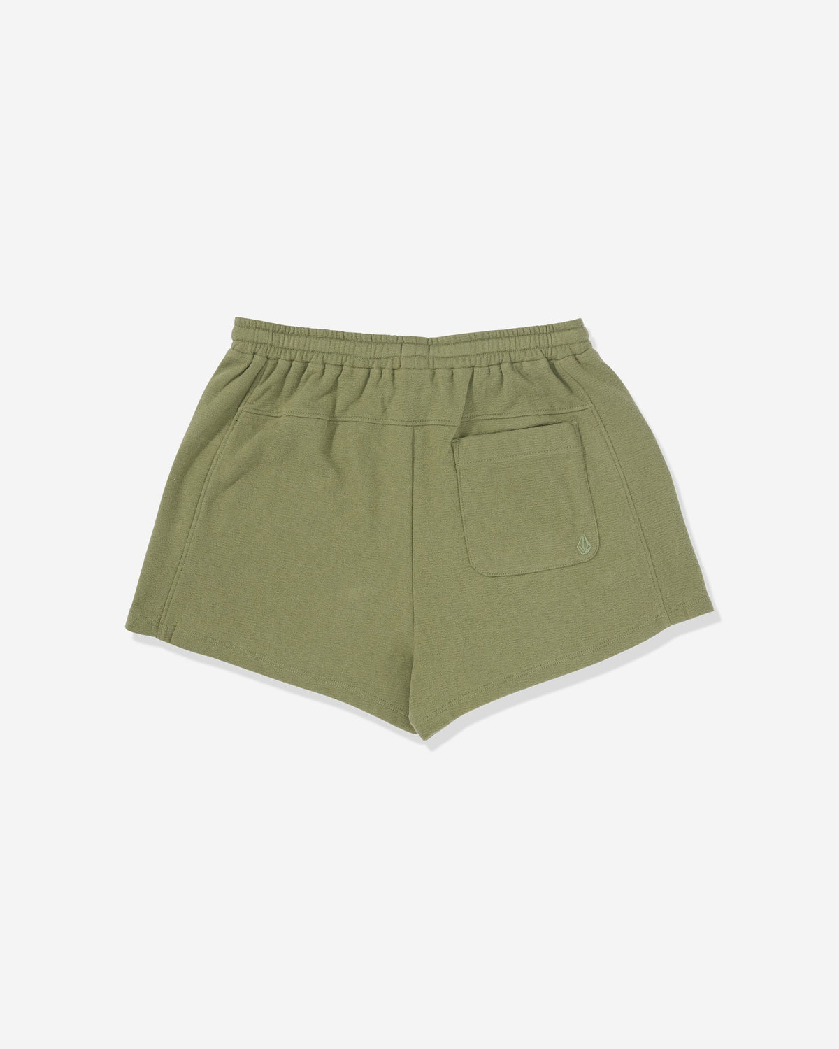 Women's Lived In Fleece Short Moss Stone - Volcom