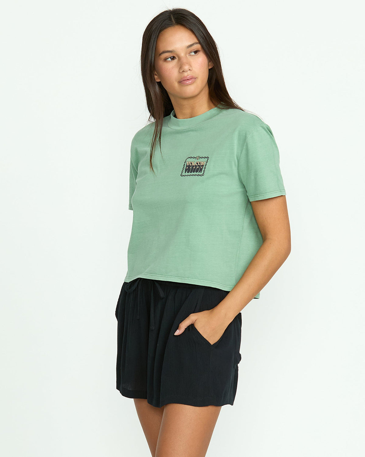 Women's Stoneshine Shorts Black - Volcom