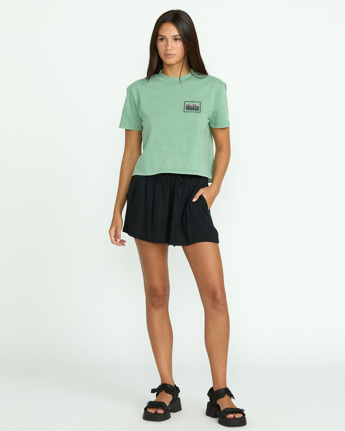 Women's Stoneshine Shorts Black - Volcom