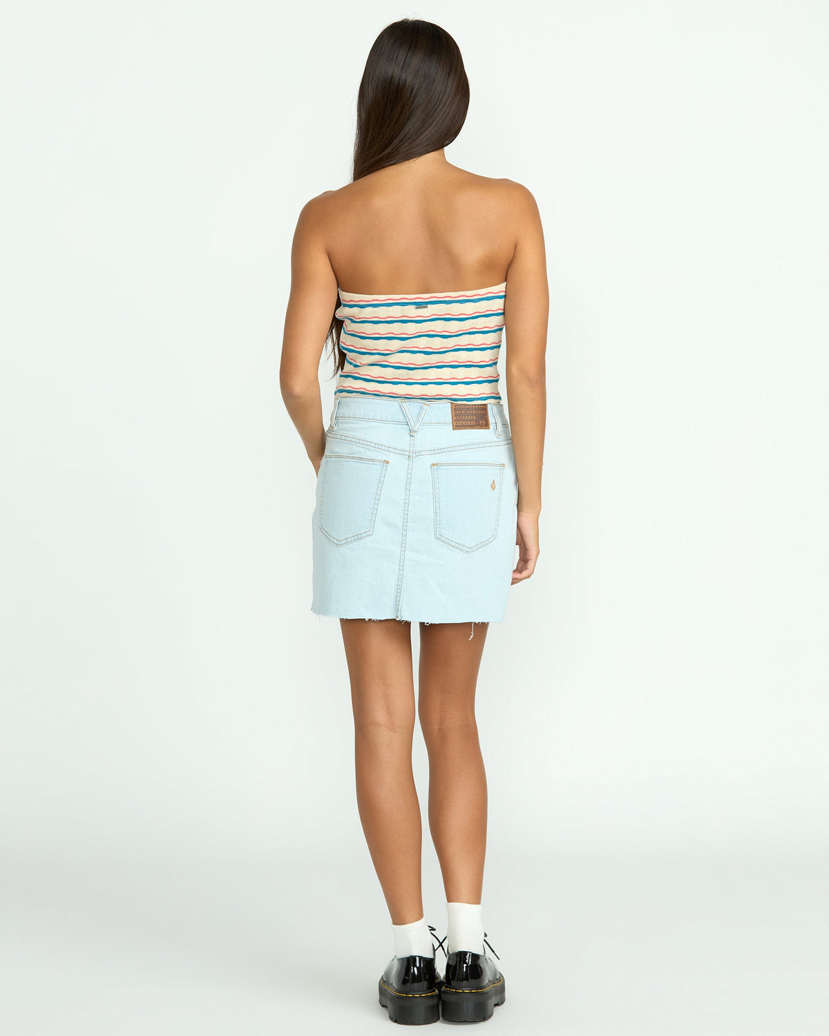 Women's Dropping In Skirt Cruzer Blue - Volcom