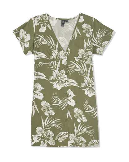 Women's Vroom Service Dress Moss Stone - Volcom