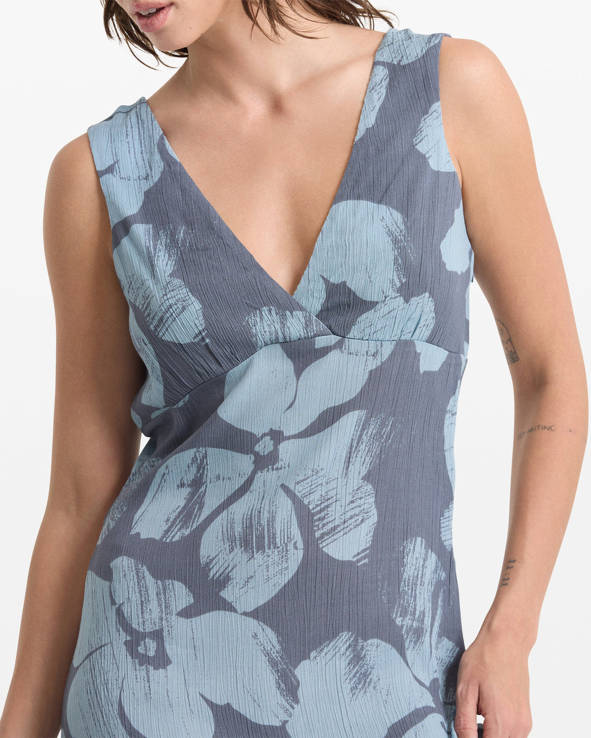 Women's Grumpy Sunshine Dress Blue Sapphire - Volcom