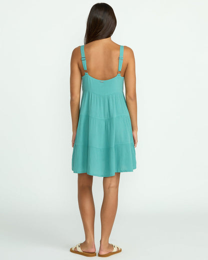 Women's Beachmoonstone Dress Stormy Blue - Volcom