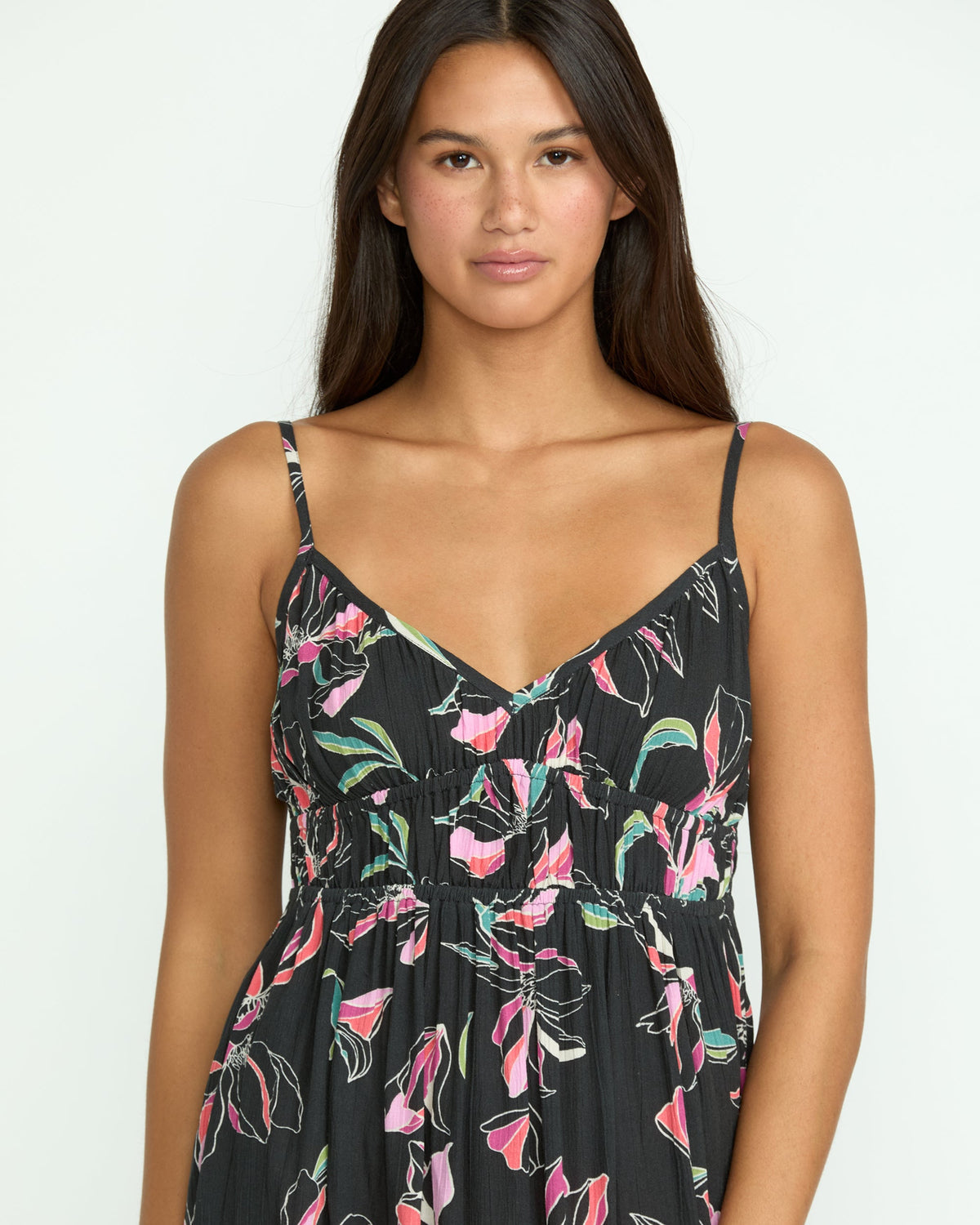 Women's Dream In Bloom Dress Black - Volcom