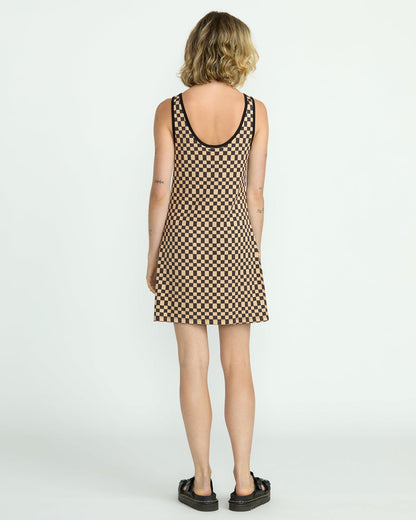 Women's Stoneway Dress Vintage Black - Volcom