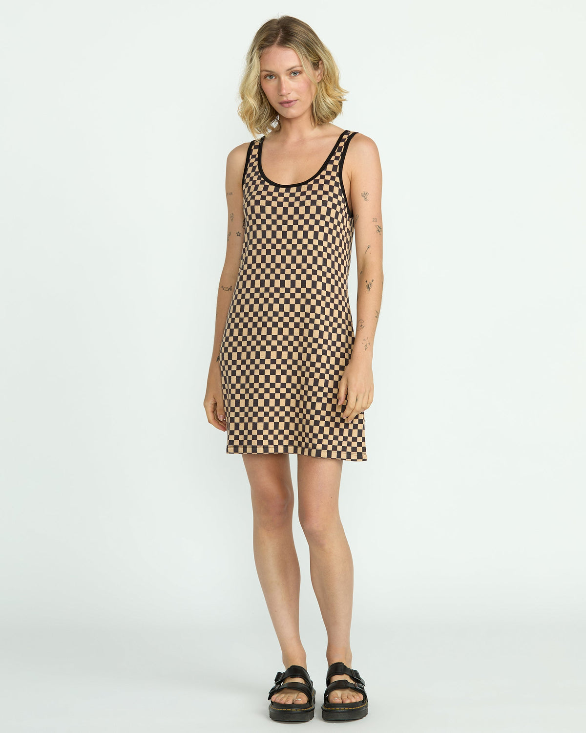Women's Stoneway Dress Vintage Black - Volcom