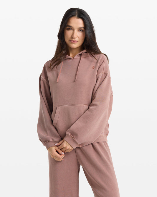 Women's Stone Soft Hoodie Desert Taupe - Volcom
