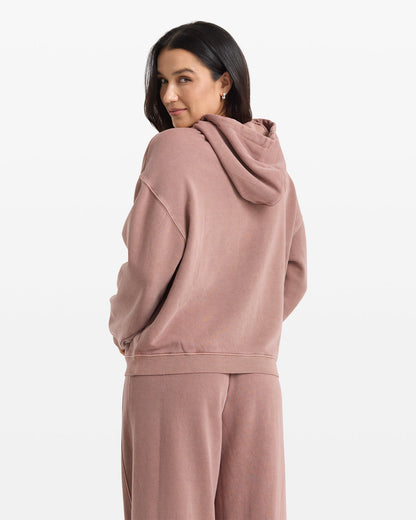 Women's Stone Soft Hoodie Desert Taupe - Volcom
