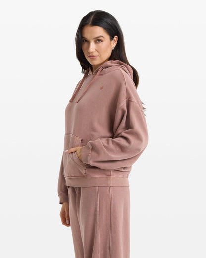 Women's Stone Soft Hoodie Desert Taupe - Volcom