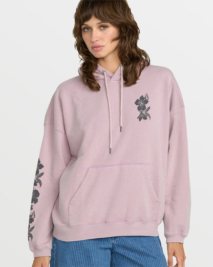 Women's Stone Art Up Hoodie Violet Ice - Volcom