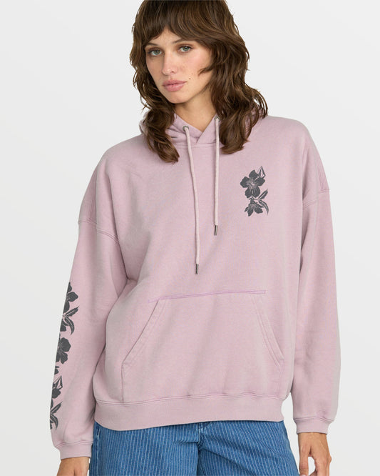 Women's Stone Art Up Hoodie Violet Ice - Volcom
