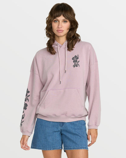 Women's Stone Art Up Hoodie Violet Ice - Volcom