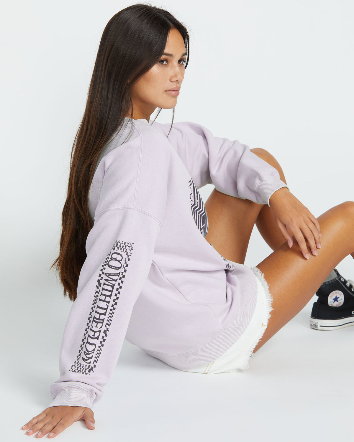 Women's Stone Crew Blurred Violet - Volcom