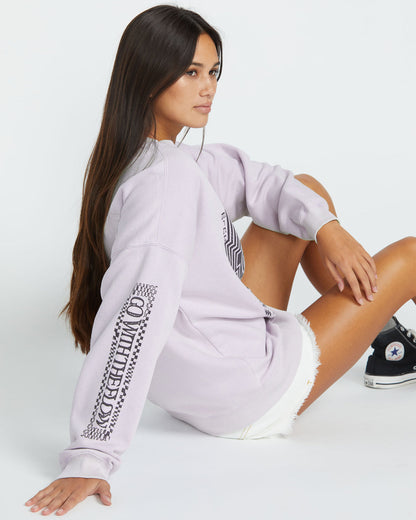 Women's Stone Crew Blurred Violet - Volcom