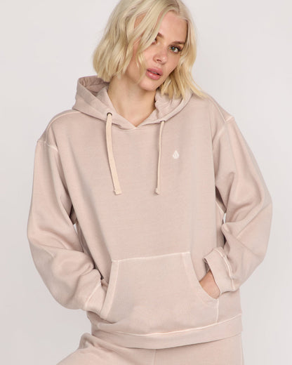 Women's Stone Soft Hoodie Khakiest - Volcom