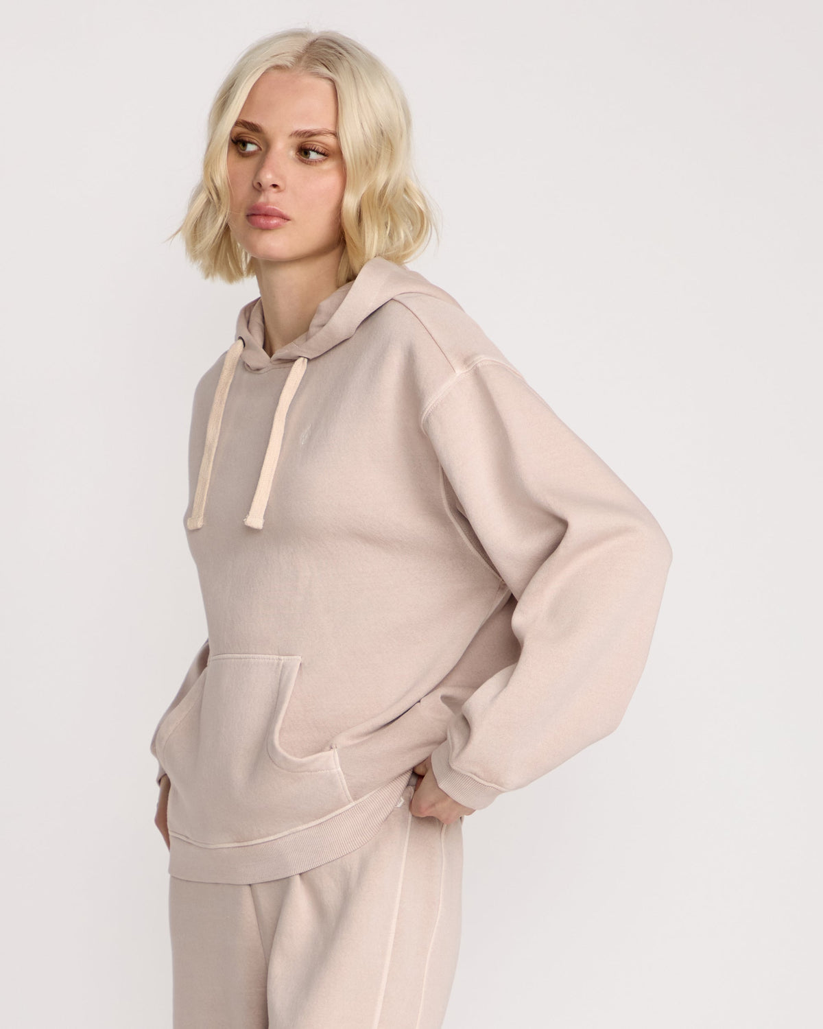 Women's Stone Soft Hoodie Khakiest - Volcom