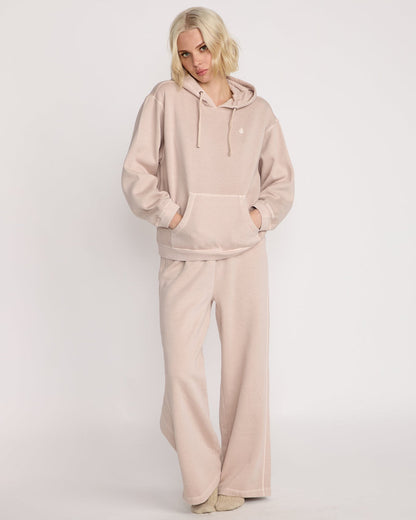 Women's Stone Soft Hoodie Khakiest - Volcom